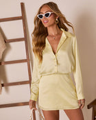 Eleanor Grace Mini Shirt Dress