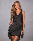 Aleena Draped Mini Dress