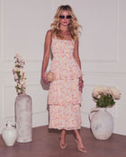 Rhea Tiered Floral Maxi Dress
