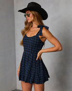 Harvest Muse Plaid Romper