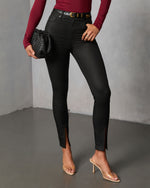Kourtney Super Stretch High Rise Coated Jeans