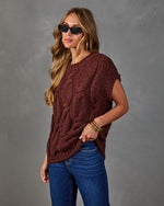 Warm Hearth Chunky Cable Knit Sweater