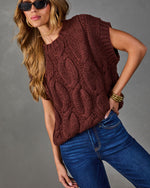 Warm Hearth Chunky Cable Knit Sweater
