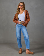 Elouise Ribbed Knit Shrug