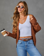 Elouise Ribbed Knit Shrug
