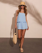 Salty Air Relaxed Cotton Romper