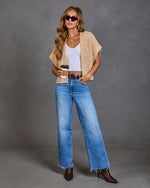 Maple Lane Knit Open Front Cardigan