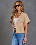 Maple Lane Knit Open Front Cardigan