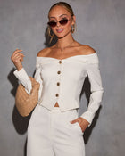 Regency Off The Shoulder Blouse