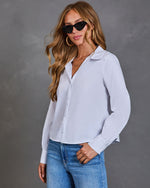 Josie Cotton Button Down Top