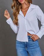 Josie Cotton Button Down Top