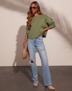 Comfort Found Knit Pullover Sweater