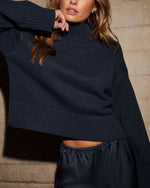 Kadie Knit Mock Neck Sweater