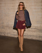 Quinn Knit Striped Sweater