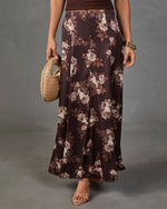 Darcey Plaid Maxi Skirt