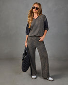 Modern Instinct Leopard Print Color Block Top