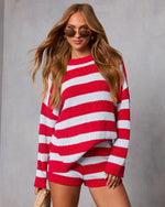 Galilea Striped Long Sleeve Sweater