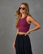 Micah Seamless Ribbed Crop Top