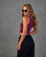 Micah Seamless Ribbed Crop Top