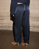 Danika Satin Lace Trim Pants