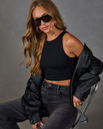Kiki Seamless Knit Crop Top