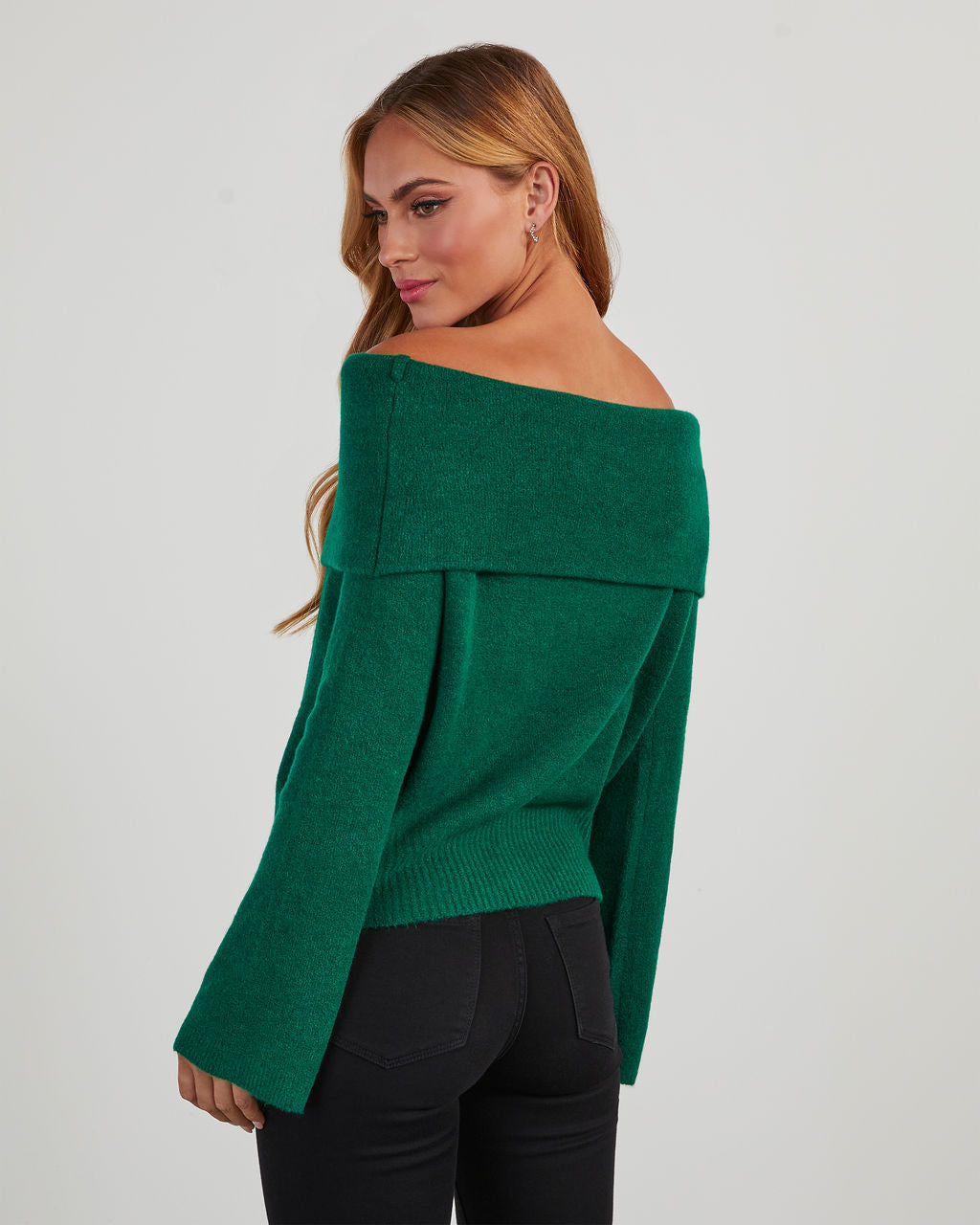 Dreamworld Off The Shoulder Pullover Sweater – VICI