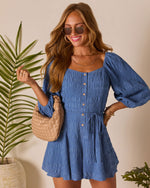 Shanti Waist Tie Romper