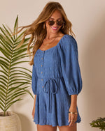 Shanti Waist Tie Romper