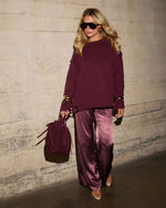 Reyna Satin Wide Leg Pants