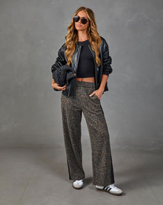 Modern Instinct Leopard Print Pants
