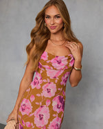 Wild Fig Cowl Maxi Dress