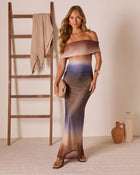 Ettie Off The Shoulder Maxi Dress