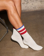Mayson Striped Crew Socks