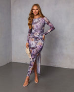 Erison Mesh Maxi Dress