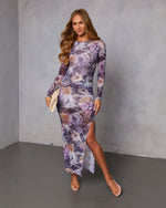 Erison Mesh Maxi Dress