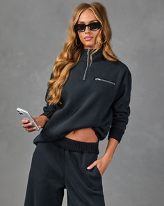 Flow State Fleece Half Zip Jacket
