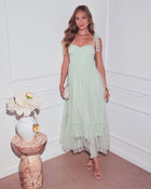 Faralyn Tulle Maxi Dress