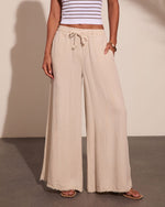 Easy Mode Drawstring Wide Leg Pants