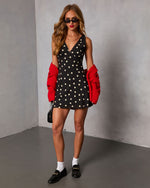 Hadlie Polka Dot Mini Dress