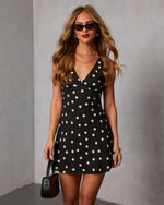 Hadlie Polka Dot Mini Dress