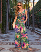 Francisca Tropical Drawstring Tank