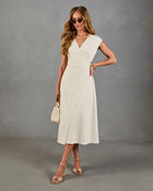 Soft Society Wrap Midi Dress