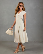 Soft Society Wrap Midi Dress