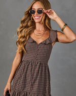 Harvest Darling Plaid Maxi Dress