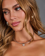 Twilight Hour Gemstone Charm Necklace