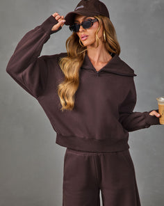 Pace Theory Fleece Half Zip Sweatshirt