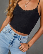 Motion Muse Seamless Knit Cropped Cami