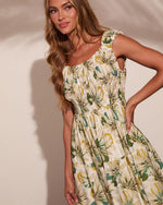 Tropical Theory Floral Midi Dress