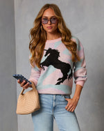 Dream Play Unicorn Graphic Sweater