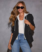 Classic Muse Hooded Blazer